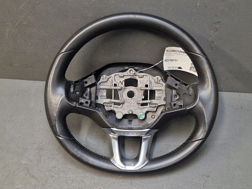 Volant direction cuir alu - ,