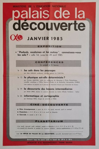 Palais découverte 1985 - palais, de