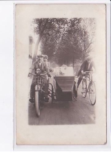 Motos side car - car,, moto