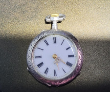 PETITE MONTRE GOUSSET FEMME ANNEE 1920 ARGENT FIN