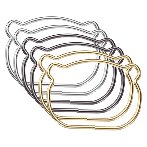 6pcs poignée sac - poignée, métal
