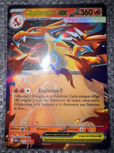 Carte pokemon mega dracaufeu - pokemon, mega-dracaufeu