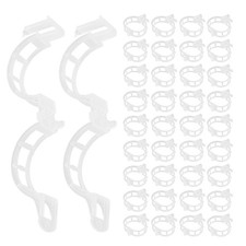  Lot de 400 clips de support pour plantes grimpantes, en plastique, pour