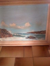 Tableau ancien huile - tableau,