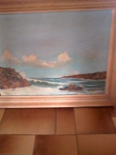 Tableau ancien huile - tableau,