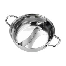 Marmite divisée en acier