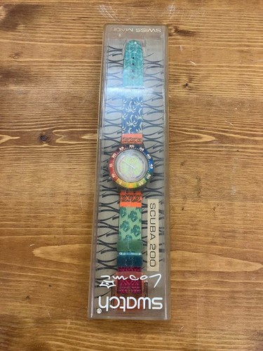 Swatch scuba 200 watch shark - swatch,