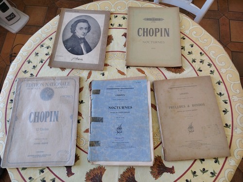 Lot partitions anciennes - lot,