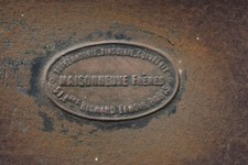 rare lampe lanterne CHEMINOT 1900 -  PLM / SNCF -  Maisonneuve frères PARIS