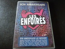 COFFRET 2 DVD "LES ENFOIRES : BON ANNIVERSAIRE"