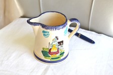 pichet carafe cruche broc verseuse  NORMANDIE - 1/2 L - 13 cm - peint à la main