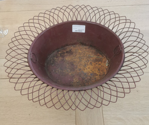 Jardiniere tôle fer - tôle,