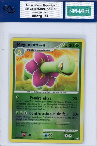 Carte pokémon méganium - pokémon,