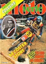 MOTO VERTE  84 KAWASAKI 420 KDX KTM 390 GS SWM 320 Trial Roger DE COSTER COLUCHE