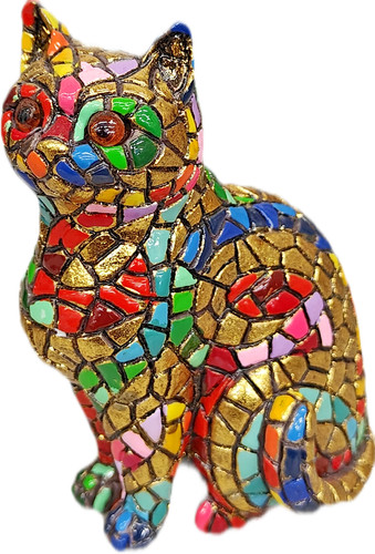 Figurine chat cm - cm, en