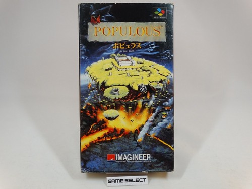 Populous nintendo super - populous,