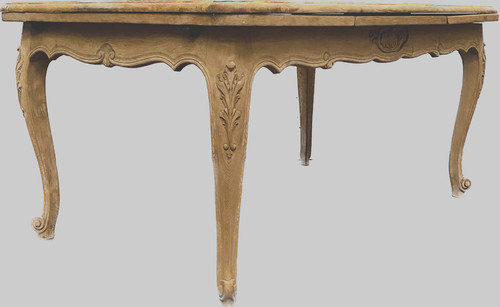 Table louis chêne - louis, xv