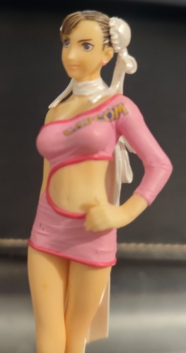 Figurine chun tenue rose - chun,