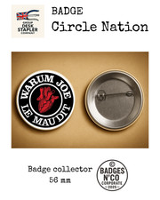 Badge Warum Joe 56 mm punk