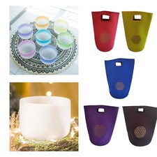 Bol chantant en cristal sac