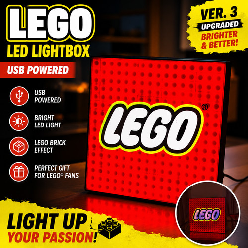 Lego logo usb led - logo,