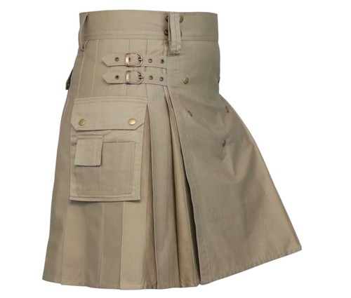 Kilt utilitaire khaki - kilt,