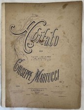 Agitato Pour Piano De Giuseppe Martucci 1895 Œuvre 7 Musique Napoletana Piano