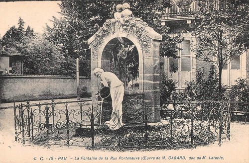 Cpa pau fontaine - cpa, la