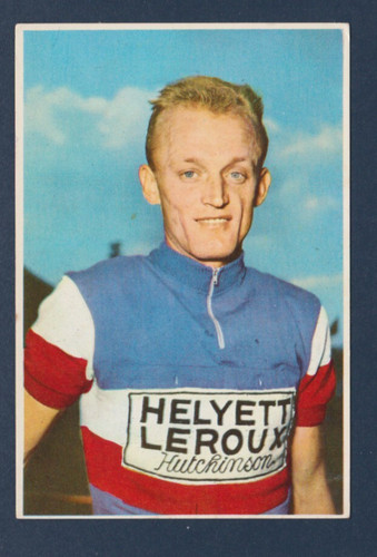 Cyclisme carte cycliste jean - carte,
