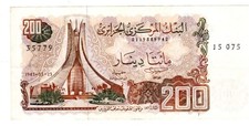 Algeria Algerie Billet 200