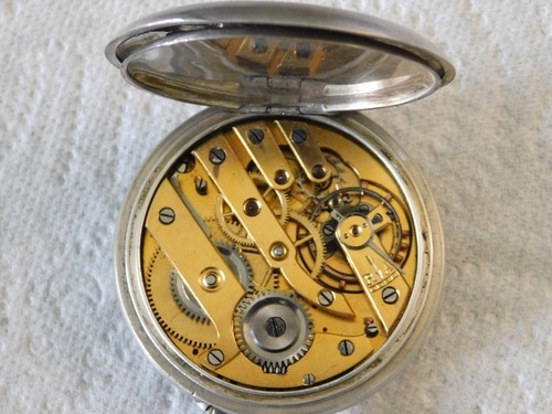 Montre gousset argent - montre,