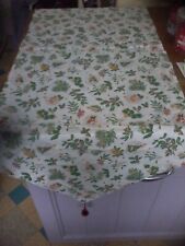 chemin de table de Noël coton avec pompons