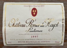 Étiquette Château Romer du