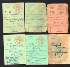 Lot timbres fiscaux - timbres,