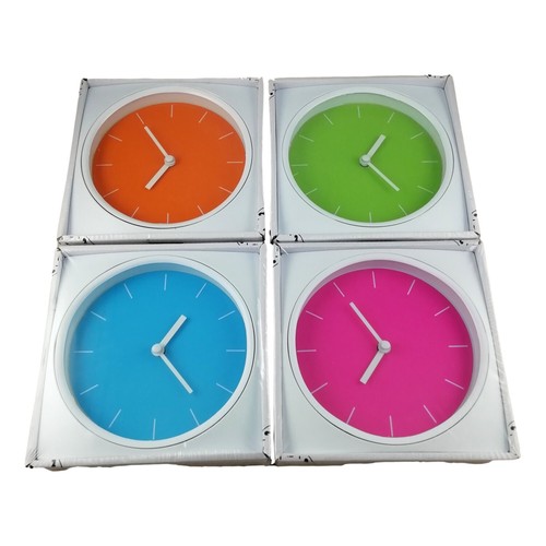 Horloge bicolore pendule - bicolore,