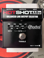 Pédale - RADIAL - canada - Footswitch Hot Shot ABo Balanced Line Output Selector