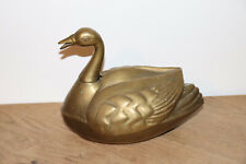  BOITE EN LAITON Vintage FORME CANARD - PALETTE - Boite à aquarelle