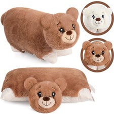 2in1 Ours Peluche et Coussin