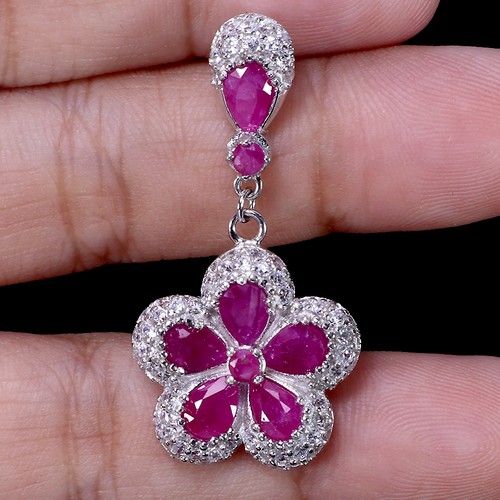 Pendentif poire argent - poire,