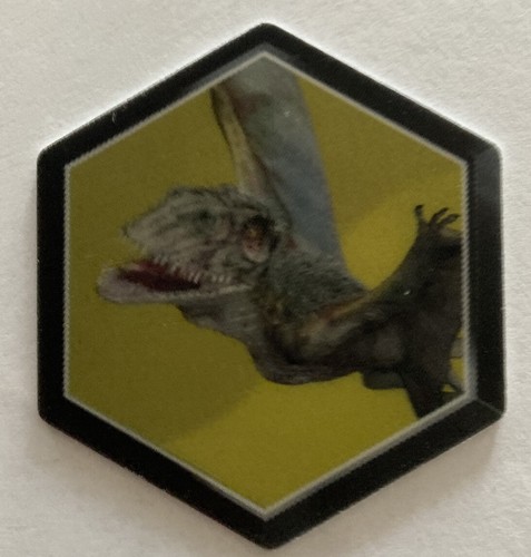Carte lenticulaire jurassic - carte,
