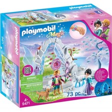 Original PLAYMOBIL® Magic 9471 - Portail De Cristal Vers Le Monde D'Hiver