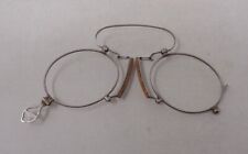 Ancienne Monture de lunettes - Pince nez - Lorgnon ancien en métal 1920's