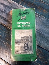 Guide Du Pneu Michelin "Environs De Paris"  1952