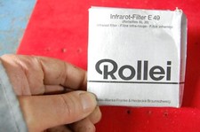 Filtre Rollei E49 pour sl35 49mm infra rouge