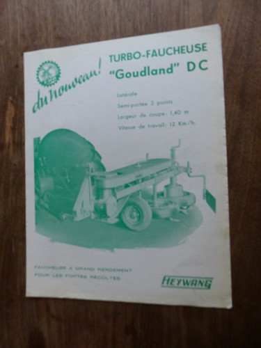 Prospectus catalogue agricole - prospectus,