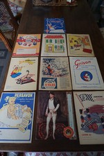 lot 10 protèges cahier publicitaires anciens (137)