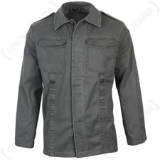 Allemand Style Ancien Taupe Veste De Terrain - Olive 100% Coton Arm?e Militaire