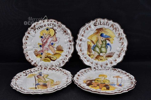 Assiettes saisons bassano - saisons,