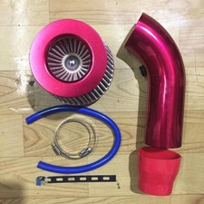 Red 3' Cold Air Intake Filter