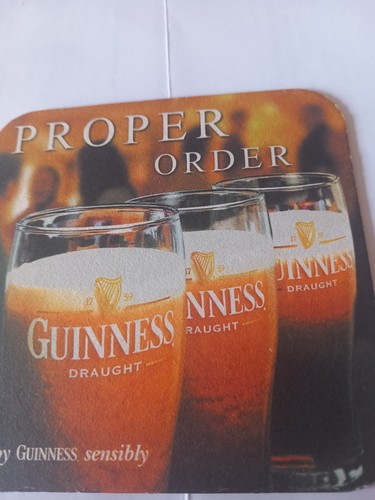 Sous bock bière guinness - sous,